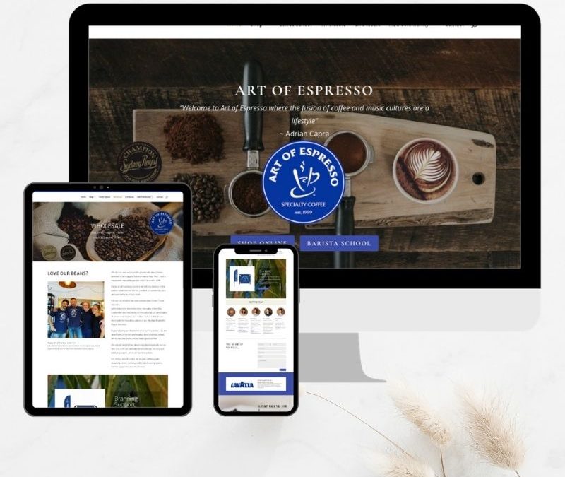 Art of Espresso Website