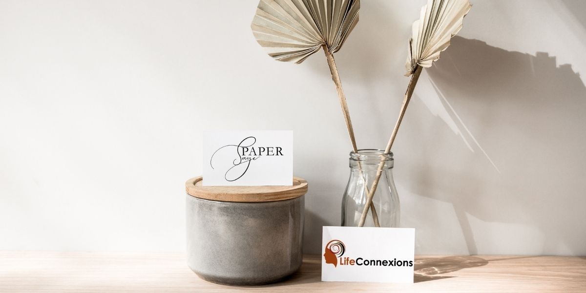 Paper Sage and Life Connexions Logos